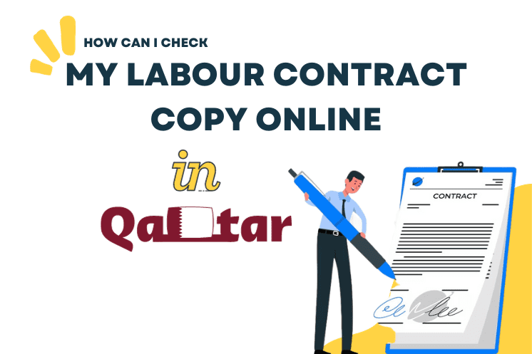 Labour Contract Copy Online in Qatar